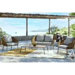 Ensemble de sièges Elba Quattro nature Out (4-pcs)