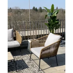 Ensemble de sièges Elba Quattro nature Out (4-pcs)