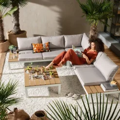 Ensemble de sièges Holiday blanc (4-pcs)