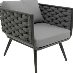 Ensemble de sièges Rimini anthracite (4-pcs.)