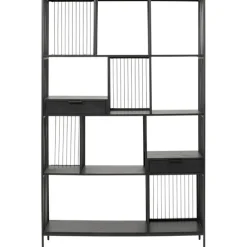 Etagère Bologna noir 125x200cm