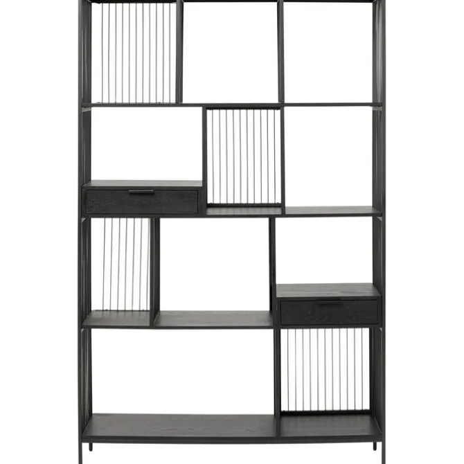 Etagère Bologna noir 125x200cm