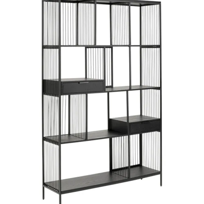 Etagère Bologna noir 125x200cm