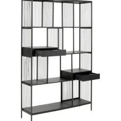Etagère Bologna noir 125x200cm