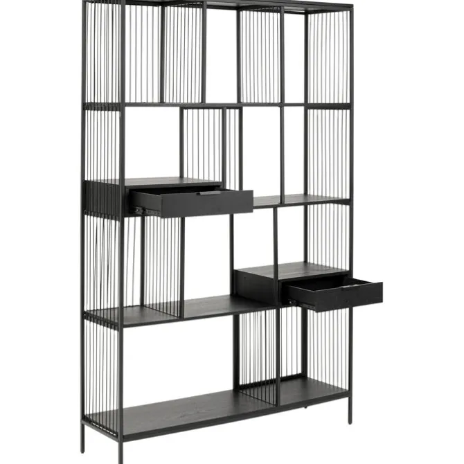 Etagère Bologna noir 125x200cm