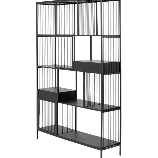 Etagère Bologna noir 125x200cm