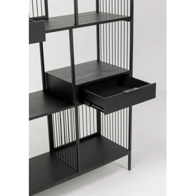 Etagère Bologna noir 125x200cm