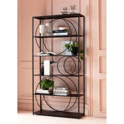 Etagère Circle noir 100x200cm
