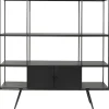 Etagère Cosy Sixties noir 180x183cm