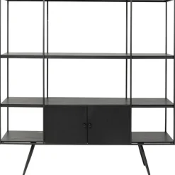 Etagère Cosy Sixties noir 180x183cm