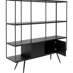 Etagère Cosy Sixties noir 180x183cm