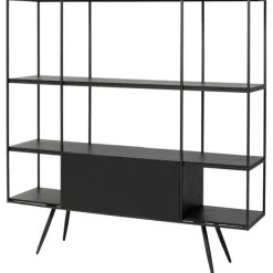 Etagère Cosy Sixties noir 180x183cm
