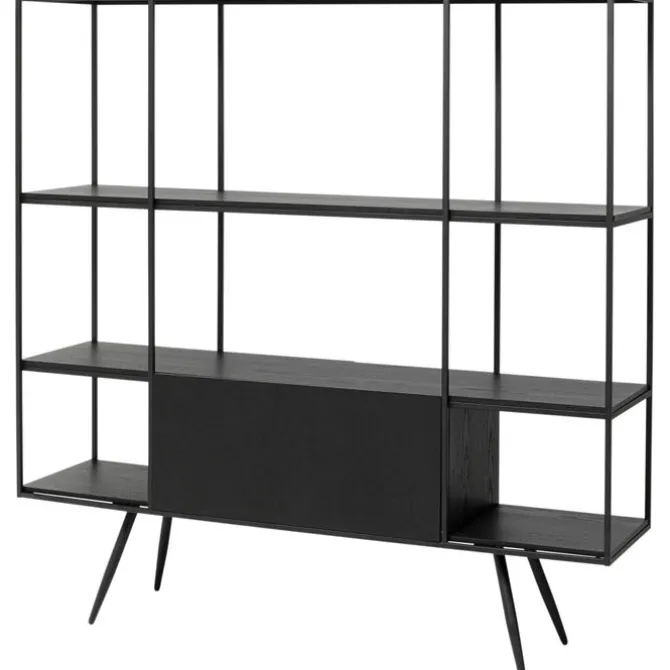 Etagère Cosy Sixties noir 180x183cm