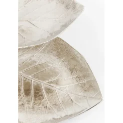Etagère décorative Leaf argent 45cm