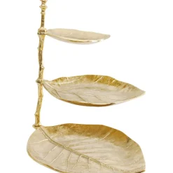 Etagère décorative Leaf or 45cm