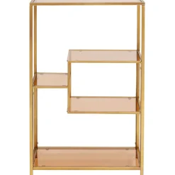 Etagère Loft doré 100x60