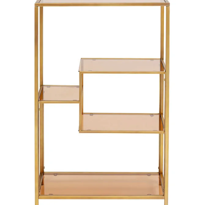 Etagère Loft doré 100x60