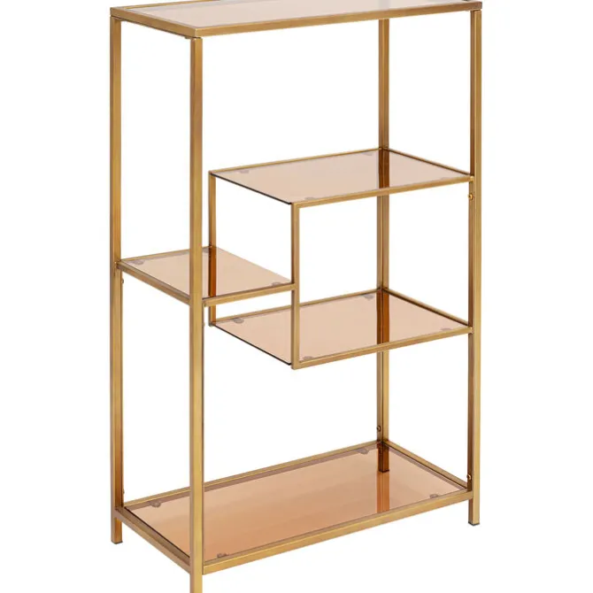 Etagère Loft doré 100x60