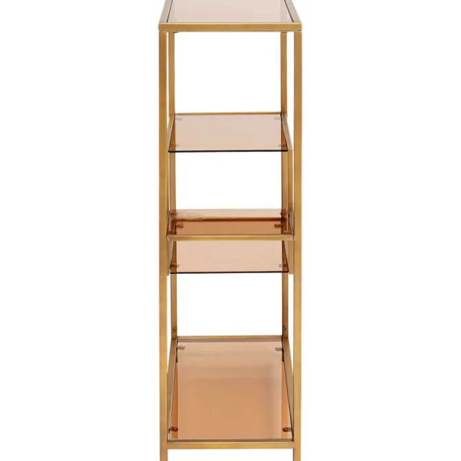 Etagère Loft doré 100x60