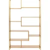 Etagère Loft doré 115x195cm