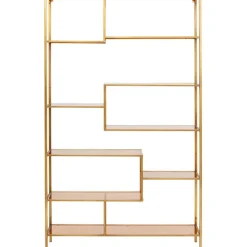 Etagère Loft doré 115x195cm