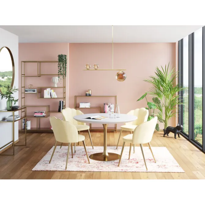 Etagère Loft doré 115x195cm