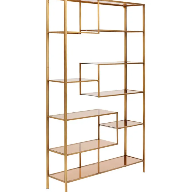 Etagère Loft doré 115x195cm