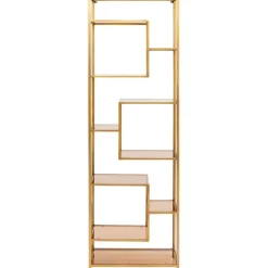 Etagère Loft doré 60x195cm