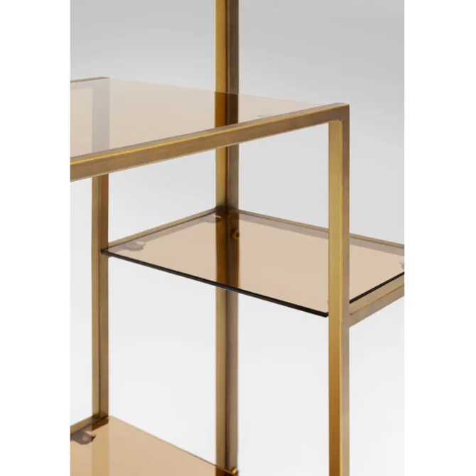 Etagère Loft doré 60x195cm