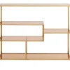 Etagère Loft doré 115x100cm
