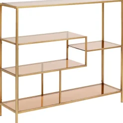 Etagère Loft doré 115x100cm