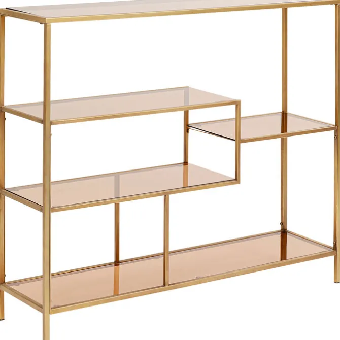 Etagère Loft doré 115x100cm