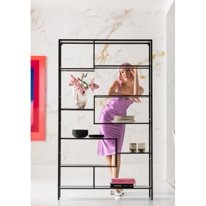 Etagère Loft noir Bubble 115x195cm