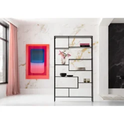 Etagère Loft noir Bubble 115x195cm