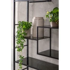 Etagère Loft noir 115x195cm