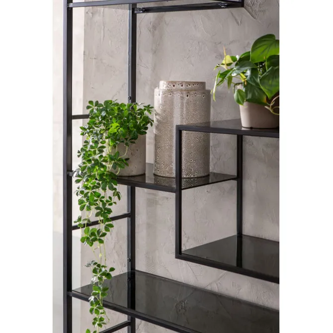 Etagère Loft noir 115x195cm