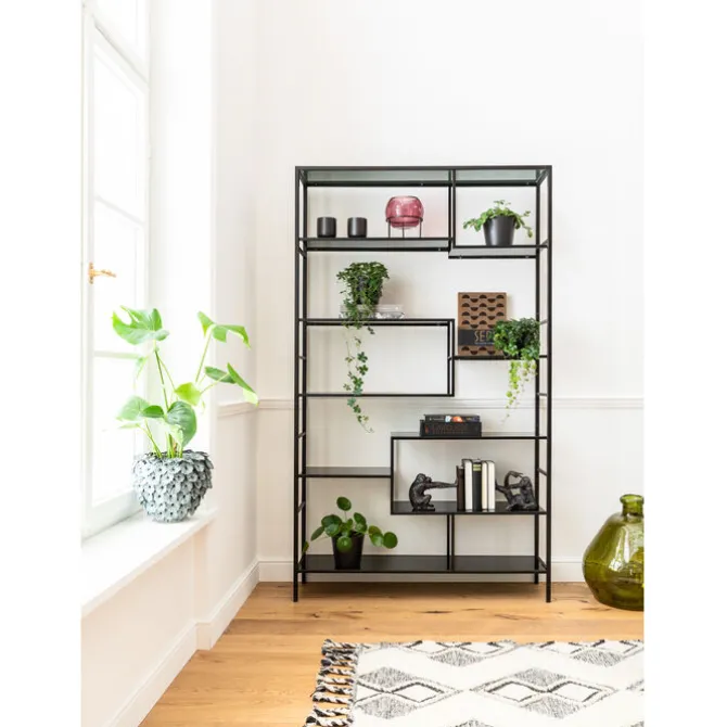 Etagère Loft noir 115x195cm