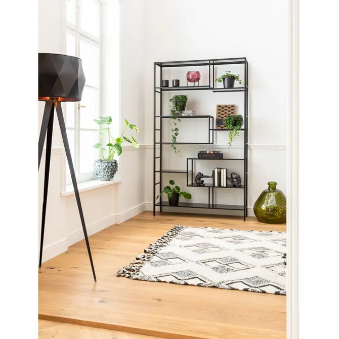 Etagère Loft noir 115x195cm