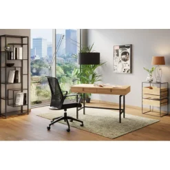 Etagère Loft noir 60x195cm