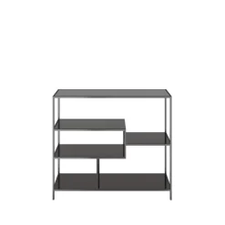 Etagère Loft noir 115x100cm