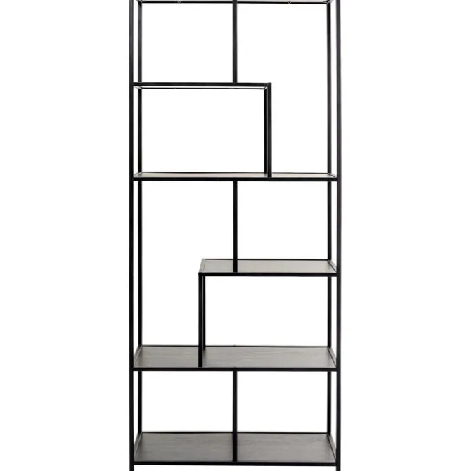 Etagère Loftie noir 77x185cm