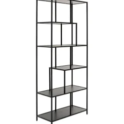 Etagère Loftie noir 77x185cm