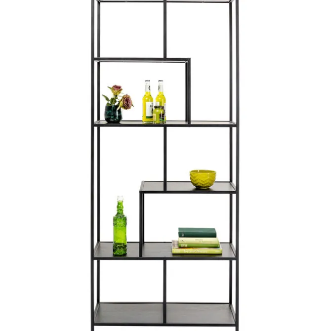 Etagère Loftie noir 77x185cm