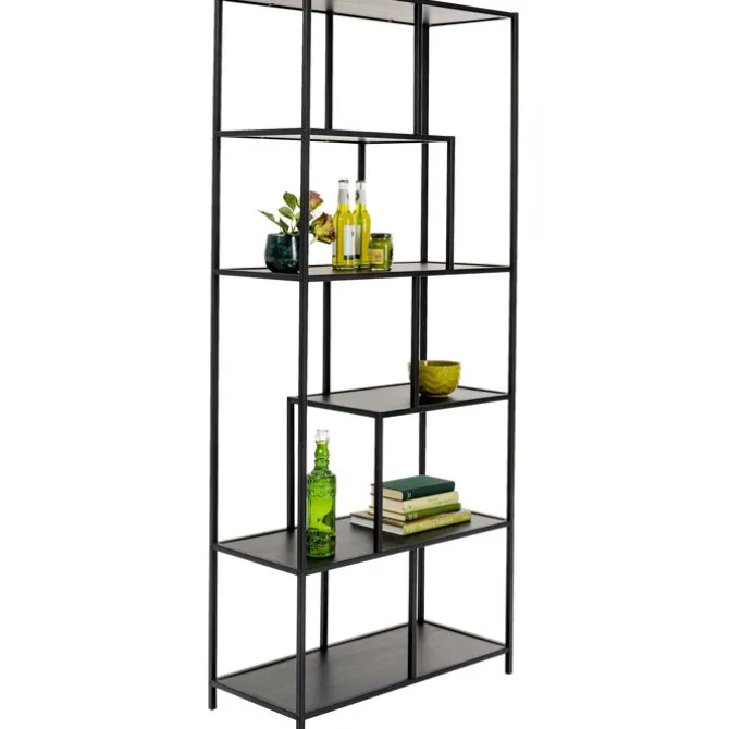 Etagère Loftie noir 77x185cm