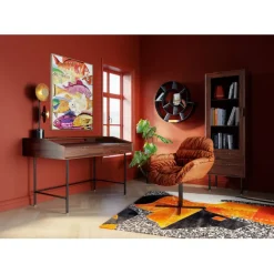 Etagère murale Snail argenté-gris