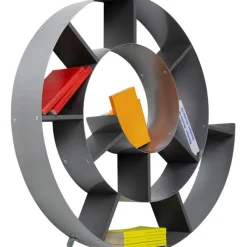 Etagère murale Snail argenté-gris
