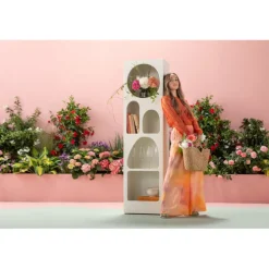 Etagère Paco blanc 48x180cm