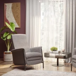 Fauteil relax Lazy gris
