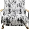 Fauteuil à bascule Kyle nature