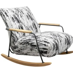Fauteuil à bascule Kyle nature